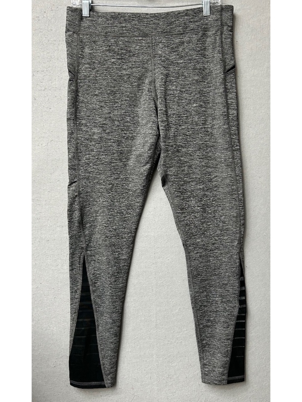 Champion C9 Gray & Black Workout Exercise Running Leggings Pants Womens Size XL